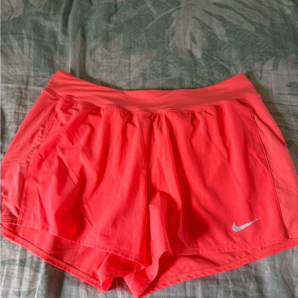 Nike running shorts with built in shorts
